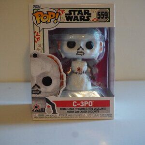 Funko Pop! Vinyl Star Wars Holiday C-3PO Bobblehead Figure Box #559 New